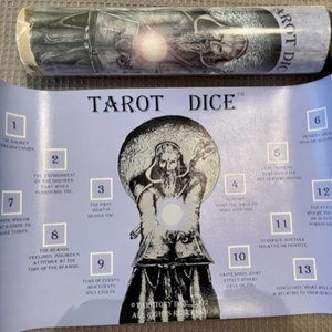 RARE Tarotocy Collector's Tarot Dice Set Divination Fortune Telling 2002